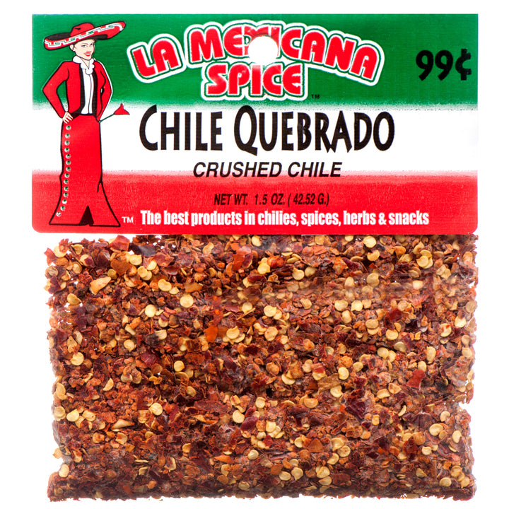 LA MEXICANA CHILE QUEBRADOR (CRUSHED CHILE) 1 OZ(12 Count)