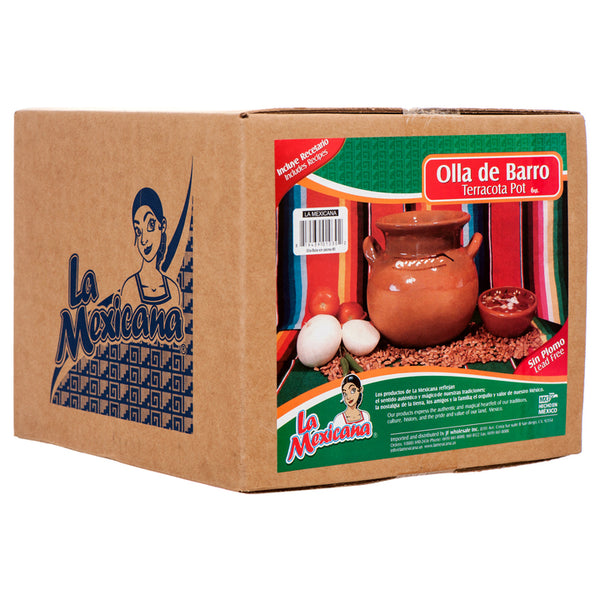 TERRACOTA POT 6QT ROUND #M40(1 Count)
