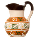 CLAY JAR W/FLWRS ASST CLRS(1 Count)