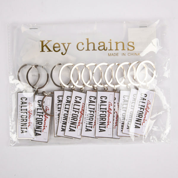 KEYCHAIN CALIFORNIA DESIGN #KY692(12 Count)