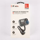 CAR FM TRANSMITTER FAST CHARGING X-CM1912(1 Count)