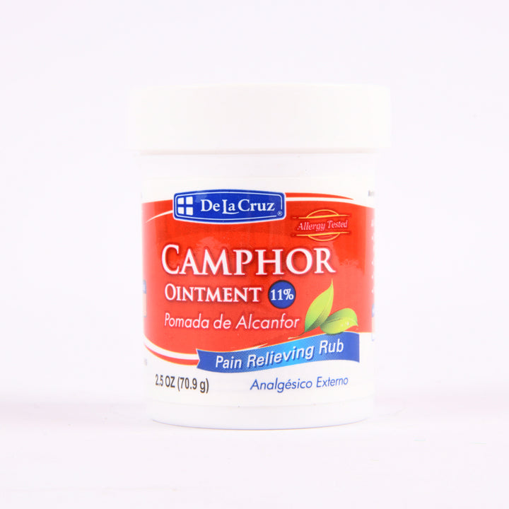 Pomada de Alcanfor camphor ointment 2.5oz topical pain relieving rub