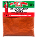 LA MEXICANA SPICE CHILE CALIFORNIA MOLIDO 1OZ(12 Count)
