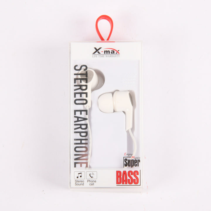 X-MAX EARPHONE 3.5MM X-HF1220(1 Count)