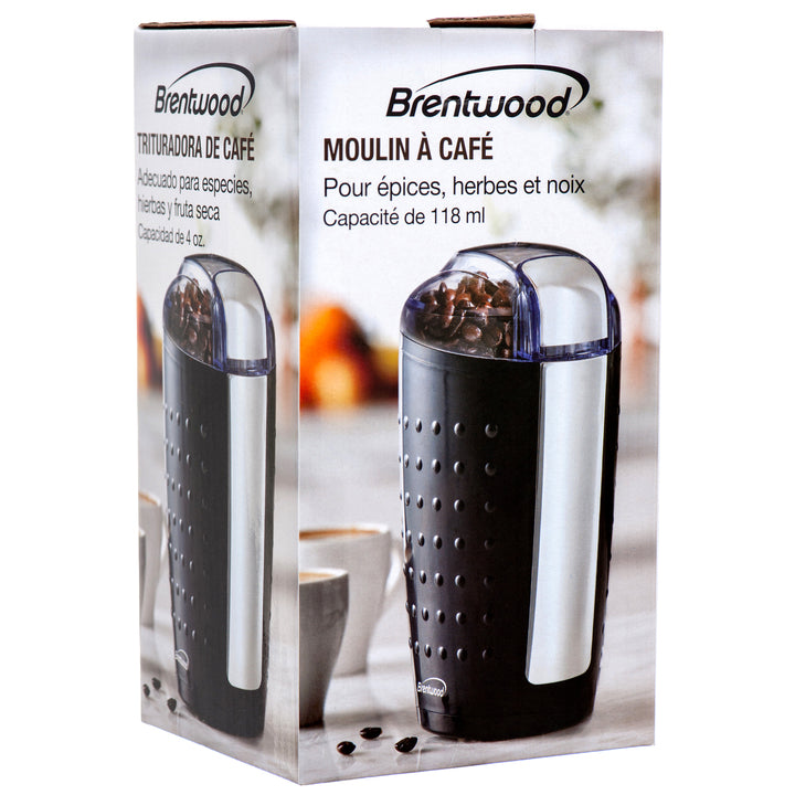 COFFEE GRINDER BLACK #CG-158B(1 Count)