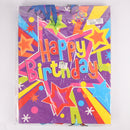 GIFT BAG HAPPY BIRTHDAY JUMBO 4 ASSORTED DESIGNS(12 Count)