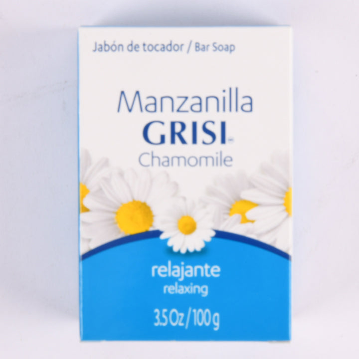 Grisi Manzanilla chamomile soap 3.5oz relaxing herbal bar soap gentle skin cleansing