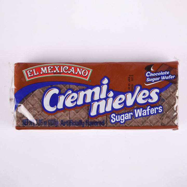 EL MEXICANO CHOC. CREMINIEVES WAFER 7.5Z(1 Count)