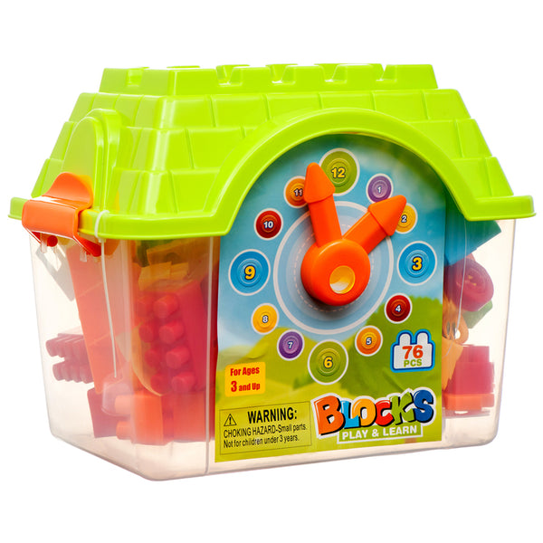BLOCKS PLAY SET 76PC #HJ-3110D(1 Count)