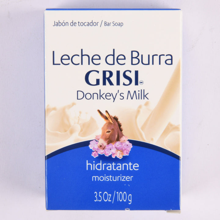 Grisi Leche de Burra donkey milk soap 3.5oz moisturizing bar soap for soft hydrated skin