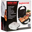 BETTER CHEF DOUBLE SANDWICH MAKER WHITE