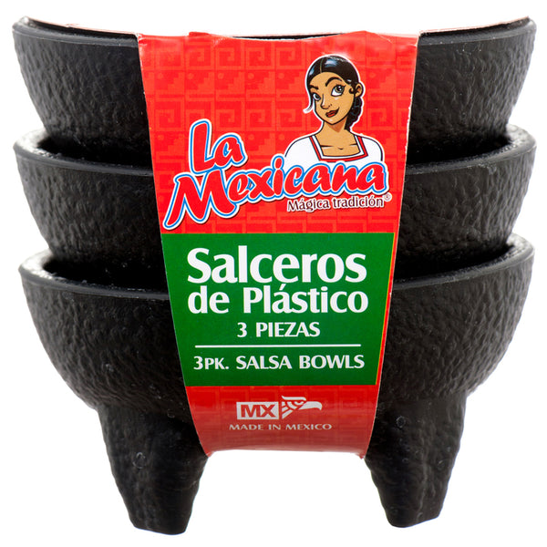 SALSA PLASTIC BOWLS 3PK #M451(1 Count)