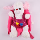BACKPACK PLUSH POODLE