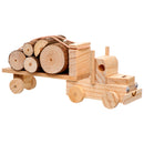 WODDEN HANDMADE TRUCK TRAILER SM(1 Count)
