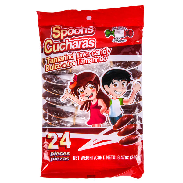 CUCHARA DE TAMARINDO 24CT #MI DULCE MEXICO(1 Count)
