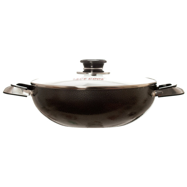 ACE COOK WOK PAN W/LID  26CM #KWPL2602S(1 Count)