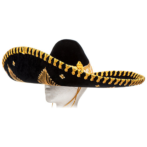 MARIACHI HAT LARGE ASST COLORS(1 Count)