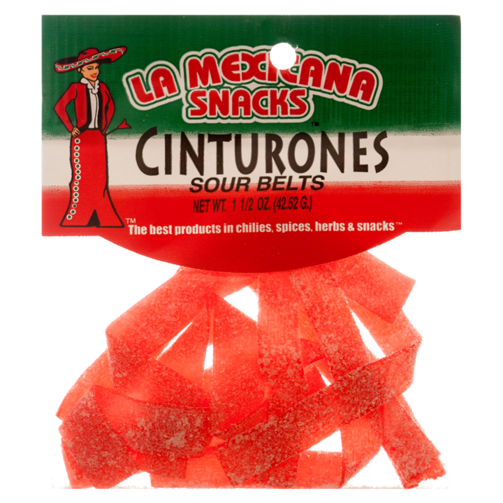 CANDY CINTURONES 1 1/2 OZ  *4M(12 Count)