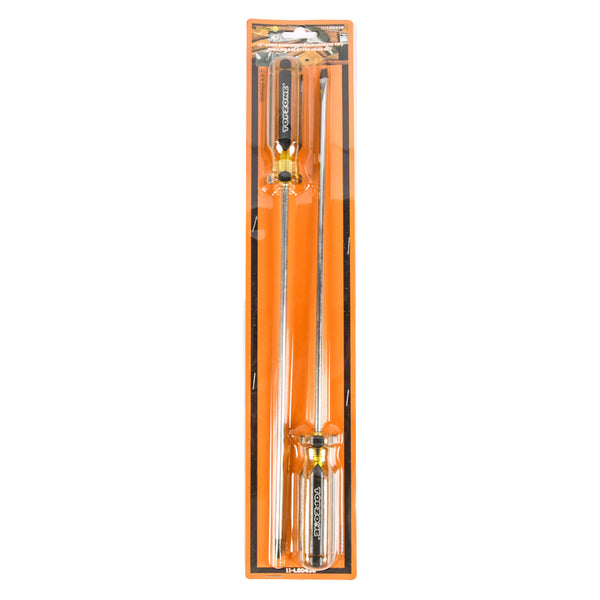SCREWDRIVER 12" LONG 2PC(1 Count)