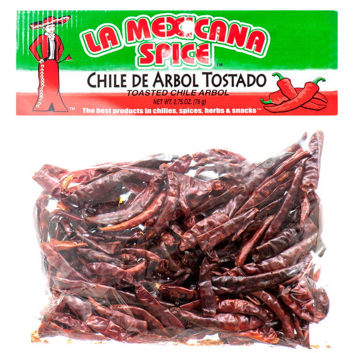 CHILE DE ARBOL TOSTADO 2.75OZ *1M(12 Count)