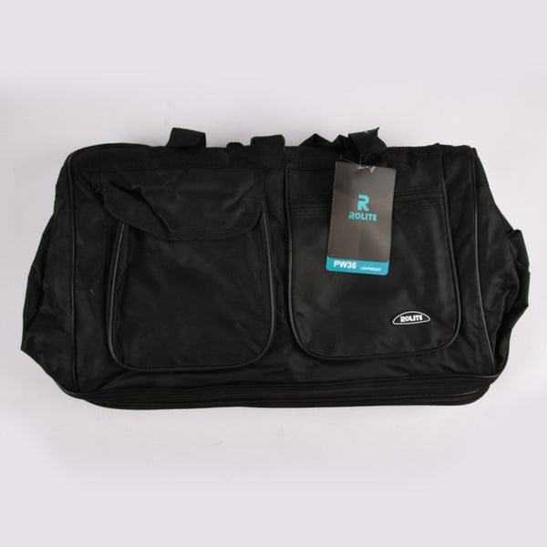 EXPANABLE BAG W/WHEELS 36" BLACK #PW36(1 Count)