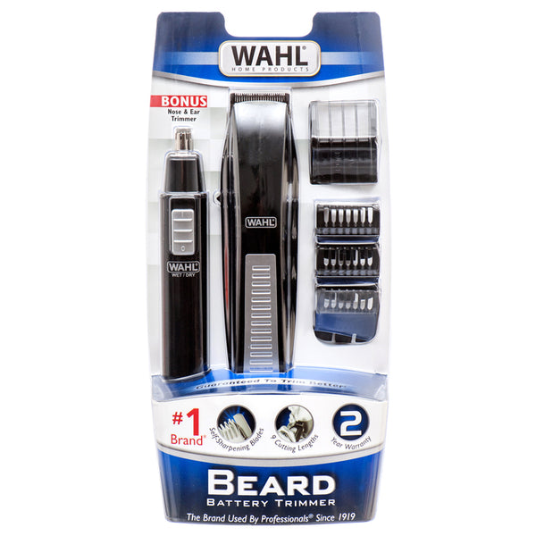 WAHL BEARD BATTERY TRIMMER  #5537-1801(1 Count)