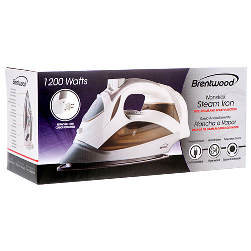 IRON WHITE  W/RETRACABLE CORD #MPI-59W(1 Count)