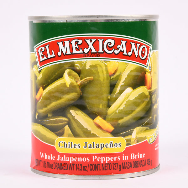 EL MEXICANO WHOLE JALAPEÑO 26Z(1 Count)