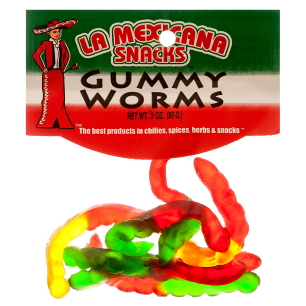 GUMMY WORMS 3 OZ *4M(12 Count)
