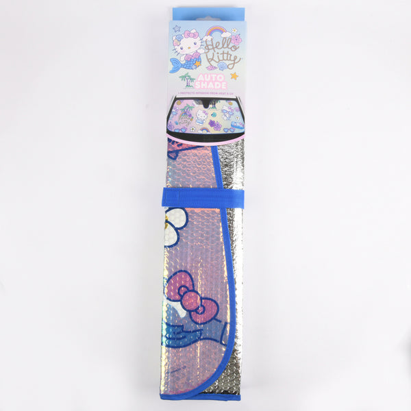AUTO WINDOW SUNDSHADE HELLO KITTY BLUE PASTEL #SRAS-1101(1 Count)