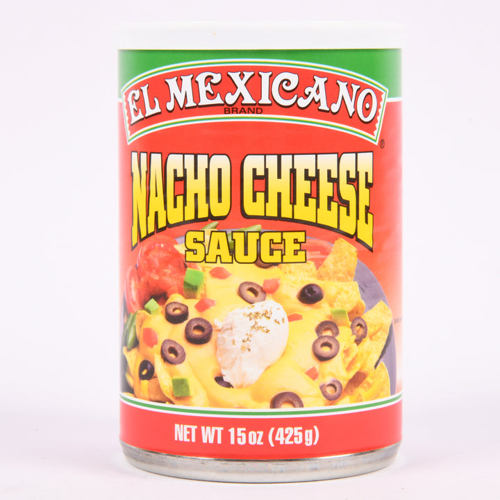 El Mexicano Nacho Cheese Sauce 15 oz can ‚Äì creamy nacho cheese dip for snacks and Mexican dishes