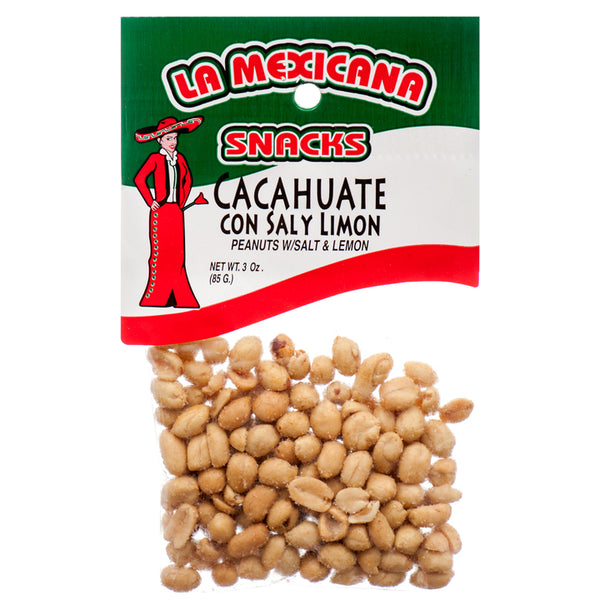 SNACK CACAUHATE W/SAL/LIMON 3 OZ  *4M(12 Count)