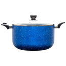 COOKINEX BLUE MARBLE 10QT DUTCH OVEN