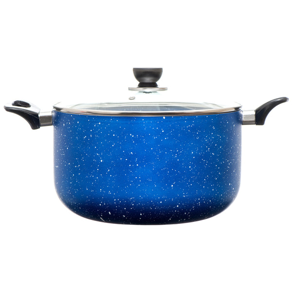 COOKINEX BLUE MARBLE 10QT DUTCH OVEN #CK-MO30BL(1 Count)