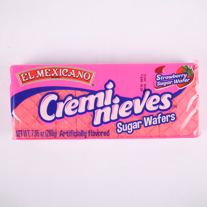 EL MEXICANO STRAW. CREMINIEVES WAFER 7.5Z(1 Count)