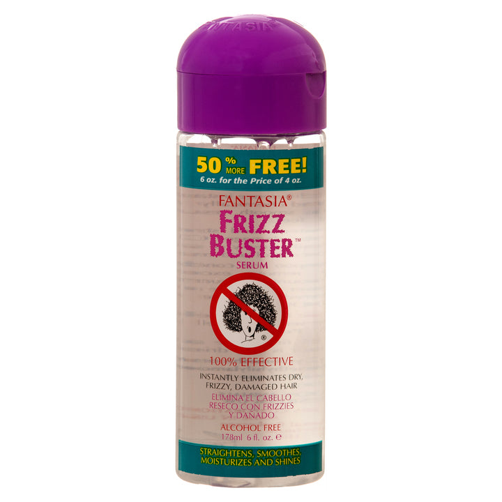 Fantasia IC Frizz Buster Serum 6oz anti frizz hair polisher smoothing shine serum alcohol free