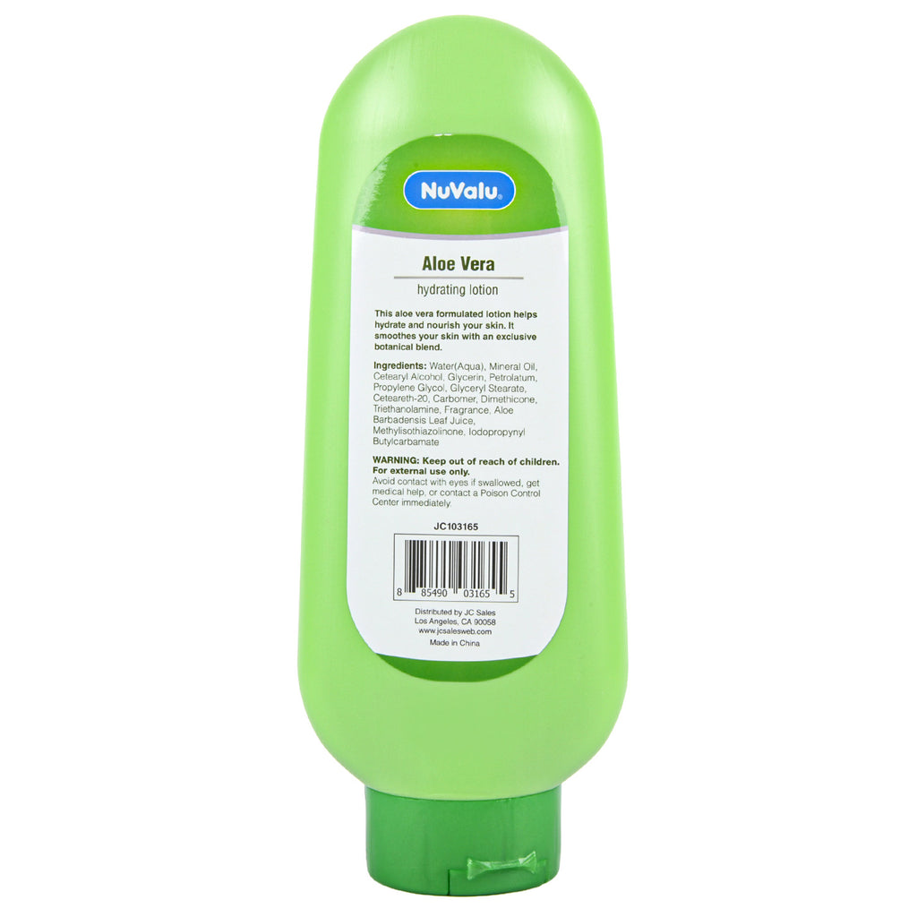 NuValu Cooling Aloe Vera Lotion, 18oz