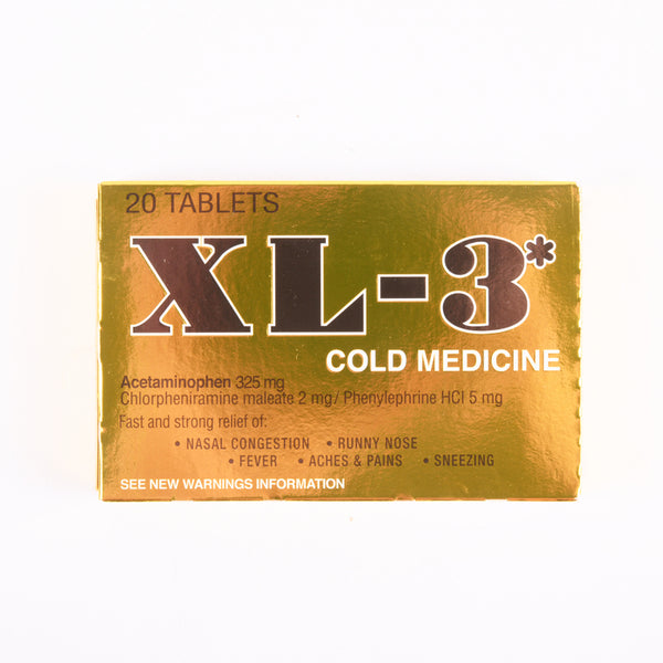 XL-3 COLD MEDICINE(1 Count)