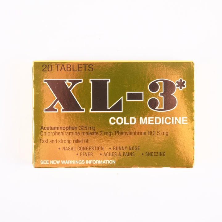 XL-3 COLD MEDICINE(1 Count)
