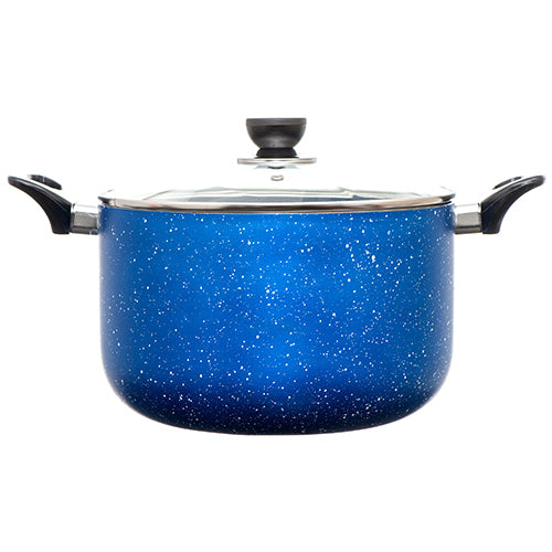 COOKINEX BLUE MARBLE 8.5QT DUTCH OVEN #CK-MO28BL(1 Count)