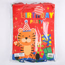 GIFT BAG HAPPY BIRTHDAY ANIMALS 3D ASSRT. XL(12 Count)