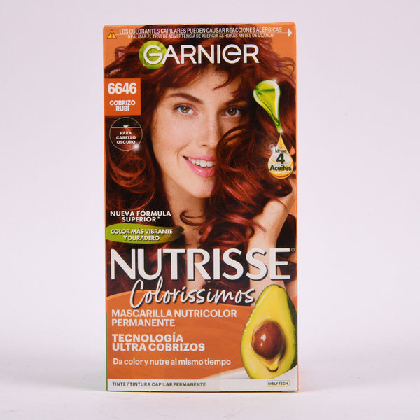GARNIER NUTRISSE #6646 COBRIZO RUBI(1 Count)