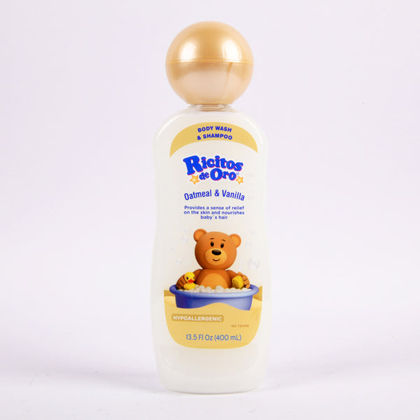 RICITOS OATMEAL & VANILLA BODY WASH/SHAMP 13.5oz(1 Count)