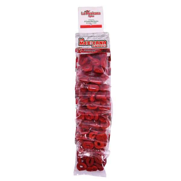 LA MEXICANA GUMMY WATERMELON CHAMOY 2.5oz(12 Count)