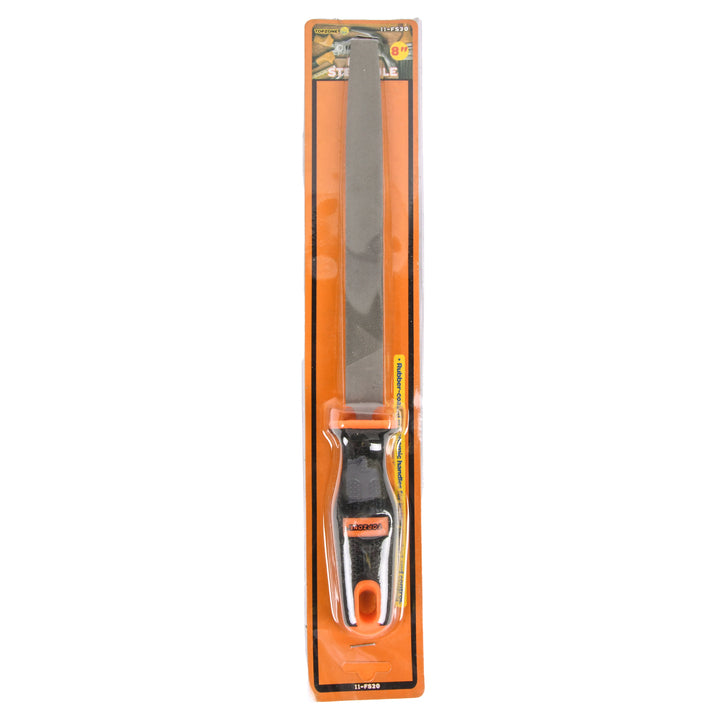 FLAT STEEL FILE 8" HEAVY DUTY(1 Count)