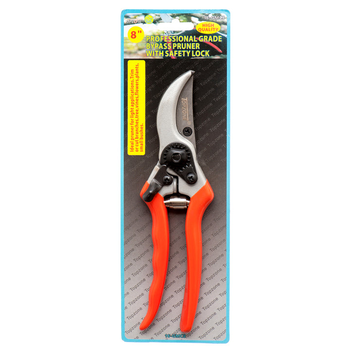 TOPZONE 8"  PRUNER W/SAFETY LOCK #16-GMC8(1 Count)