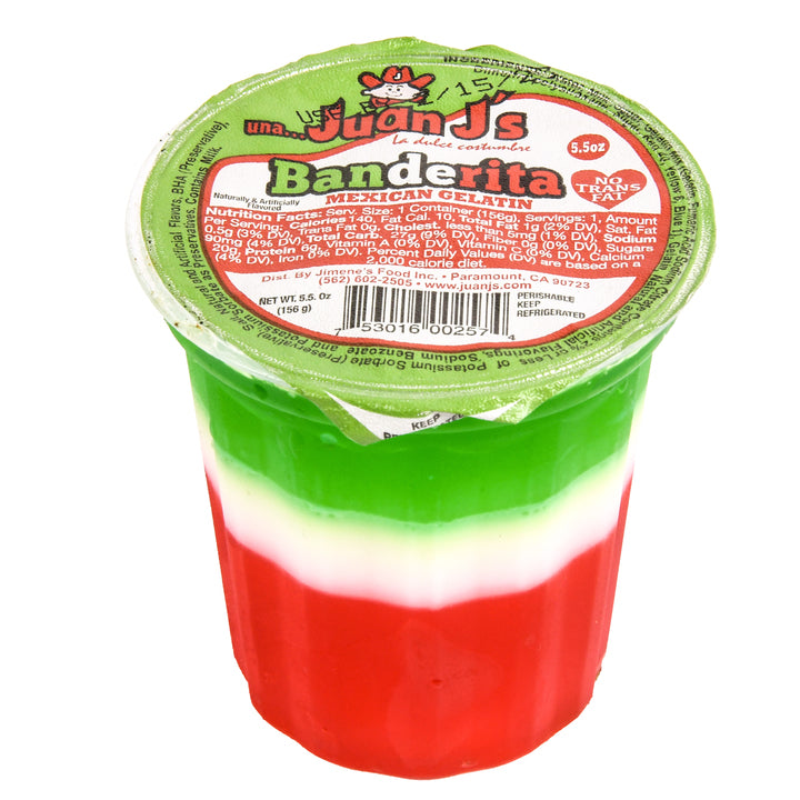 JUAN J'S MIXED WATER JELLO  5.5Z *5M(1 Count)