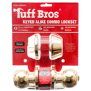 DOOR ENTRY LOCK&SINGLE DEADBOLT COMBO GOLD CLR(1 Count)