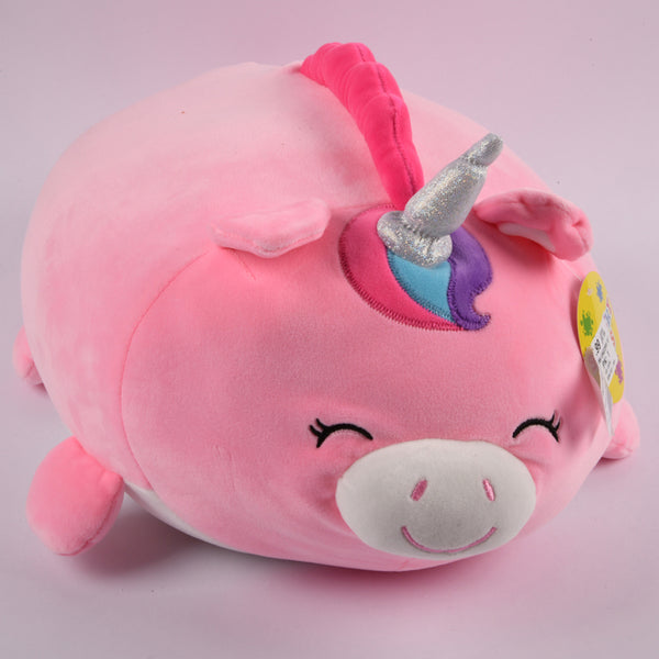PLUSH TOY SMOOCHY PAL HOTPINK UNICORN 15"(1 Count)