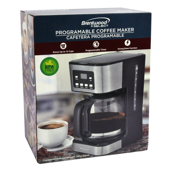 DIGITAL COFFEE MAKER 12CUP BLACK(1 Count)